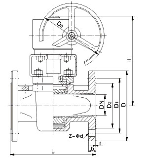 X43F46\PO型衬氟旋塞阀