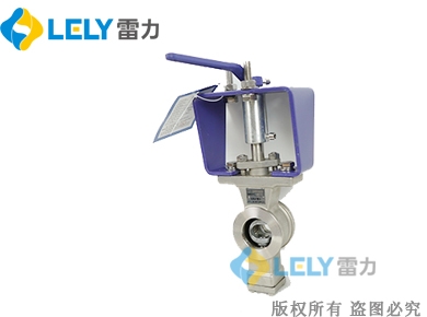 QV77H-16P手动浆液V型调节球阀.jpg